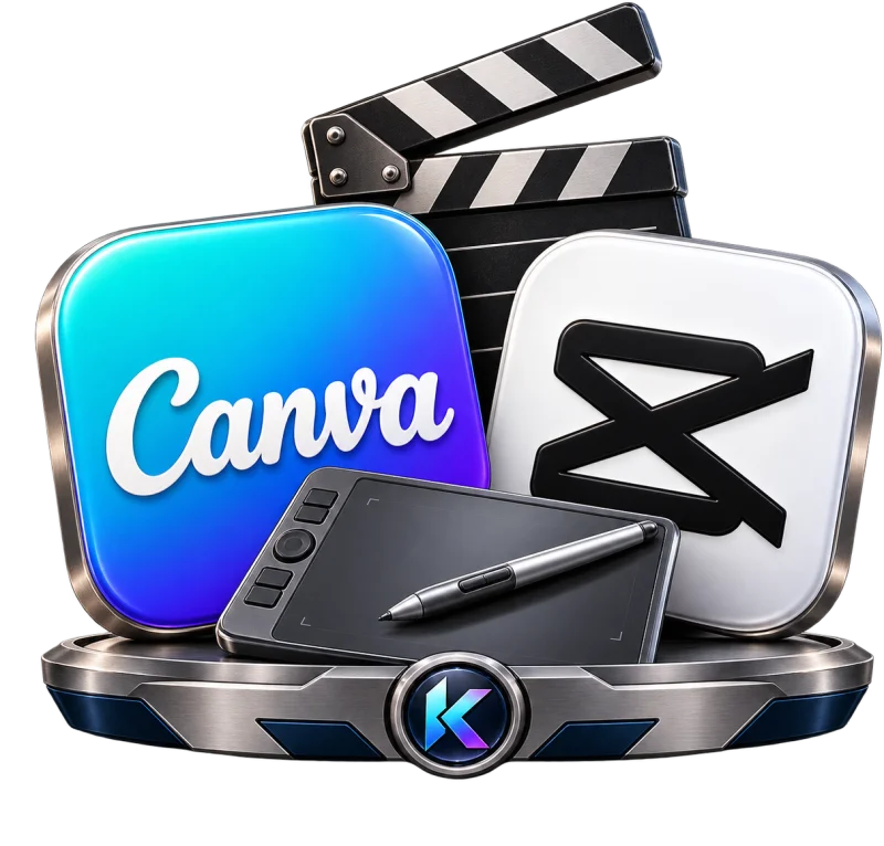 🎥 التصميم والمونتاج